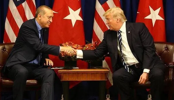 إردوغان يناقش مع ترمب العقوبات الدفاعية على تركيا خلال قمة الناتو