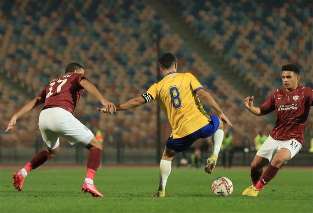 سيراميكا كليوباترا يصعق الإسماعيلي بثنائية في ذهاب نصف نهائي كأس الرابطة