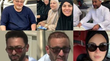 صور.. مشاهير يؤدون فريضة الحج 2025