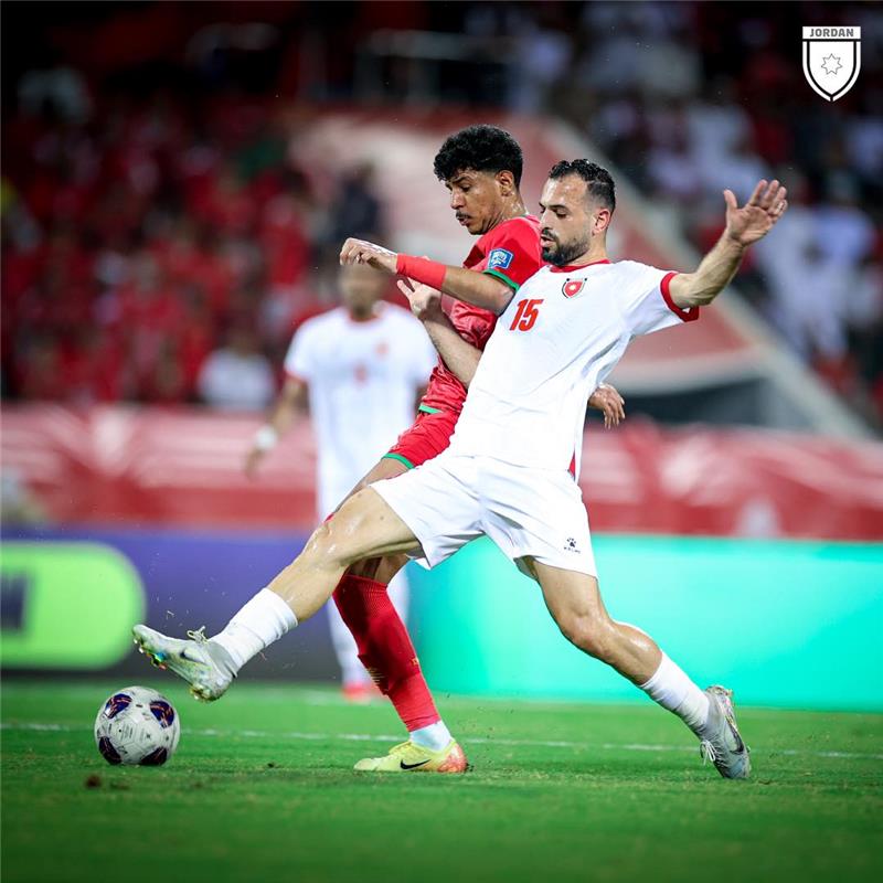ترتيب مجموعة الأردن في تصفيات كأس العالم بعد الفوز على عمان
