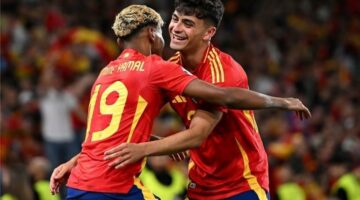 فيديو | بيدري يسجل الرابع لـ إسبانيا ومبابي يقلص الفارق لـ فرنسا