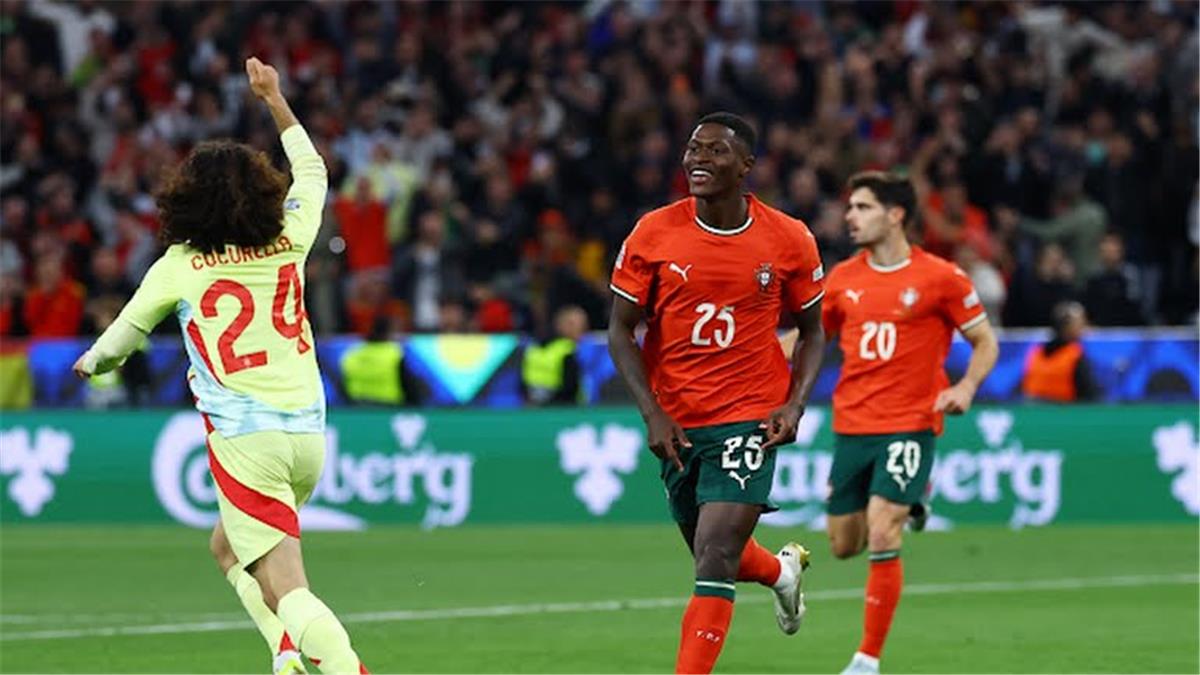 فيديو | الرد سريعًا.. نونو مينديز يسجل هدف تعادل البرتغال أمام إسبانيا