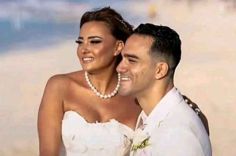 بعد أشهر من زواجهما.. طلاق بشرى وخالد حميدة