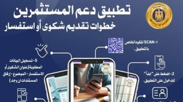 “لاستقبال شكاوى واستفسارات المستثمرين”.. أبرز المعلومات عن تطبيق دعم المستثمرين