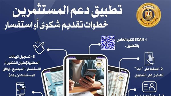 “لاستقبال شكاوى واستفسارات المستثمرين”.. أبرز المعلومات عن تطبيق دعم المستثمرين