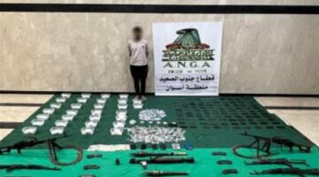 مصرع 5 عناصر شديدة الخطورة وضبط سادس وتبادل إطلاق نار مع الأمن بأسوان يسفر عن إصابة ضابط
