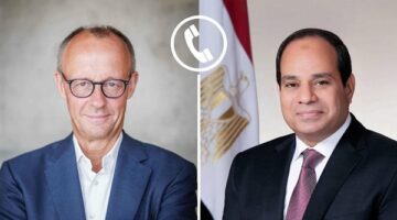 الرئيس السيسي والمستشار الألماني يبحثان هاتفيا جهود وقف إطلاق النار في غزة