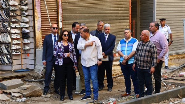 بتكلفة 38 مليون جنيه.. منال عوض تتفقد تطوير سوق العتبة والموسكي