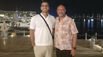 “كل سنة وأنت ناجح ومبسوط”.. أحمد فهيم يهنئ نجله بعيد ميلاده (صور)