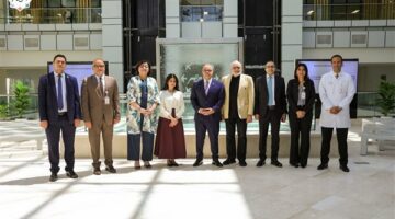 زيارة تفقدية من الرقابة المالية لمستشفى أهل مصر لعلاج الحروق
