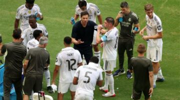 تشابي ألونسو: حزين من التعادل مع الهلال السعودي.. ومبابي يمر بحالة سيئة