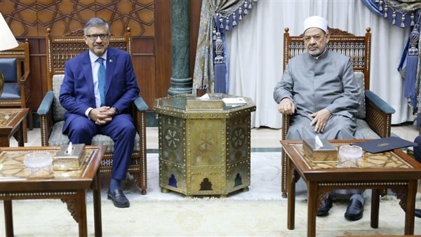 شيخ الأزهر يستقبل وفدًا من الطلاب المتخصصين في دراسات الشرق الأوسط من جامعة جورج