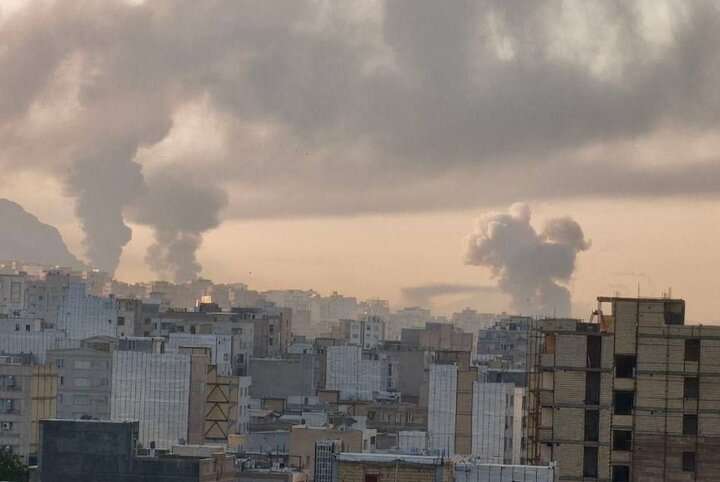 معارك جوية فوق مدينة جرجان شمال شرقي إيران