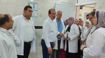 نائب وزير الصحة يشيد بآداء المنشآت الصحية فى الدقهلية عقب جولته الميدانية