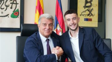 خوان جارسيا بعد انضمامه إلى برشلونة: أريد العزف هنا
