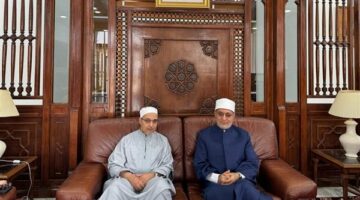 مفتي الجمهورية يصل إلى الجزائر للمشاركة في المؤتمر الدولي