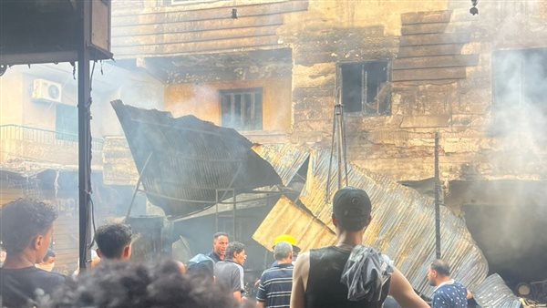 حريق هائل يلتهم سوق التيسير بفيصل والتحقيقات مستمرة لكشف الأسباب