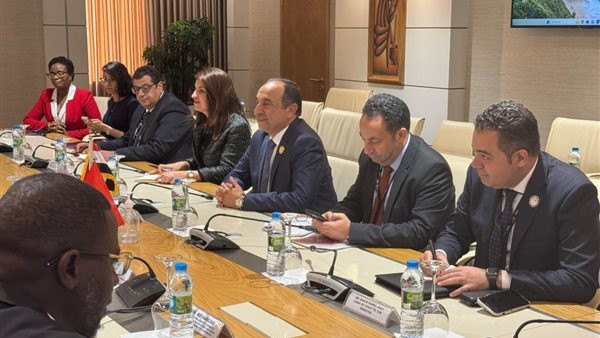 وزير قطاع الأعمال يبحث مع وزيري السياحة والإسكان ورئيس الصندوق السيادي بأنجولا فرص التعاون