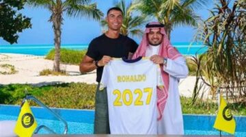 رسميًا.. النصر السعودي يعلن تجديد عقد كريستيانو رونالدو حتى 2027