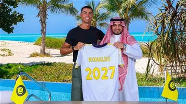 رسميًا.. النصر السعودي يعلن تجديد عقد كريستيانو رونالدو حتى 2027