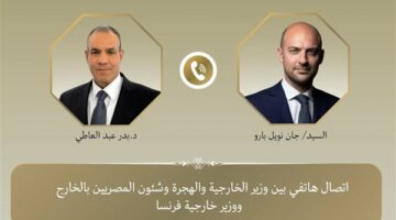 وزير الخارجية ونظيره الفرنسى يؤكدان أهمية استئناف وقف إطلاق النار فى غزة
