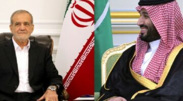 الرئيس الإيراني وولي العهد السعودي يتبادلان التهاني بحلول عيد الأضحى