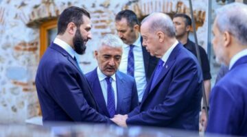 أردوغان يؤكد على ضرورة بقاء سوريا بمنأى عن دوامة العنف الإسرائيلية