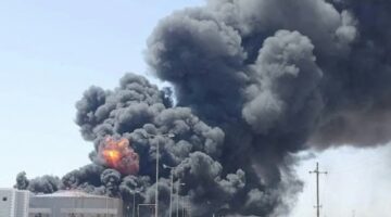في أول اختراق للدفاعات الجوية الإسرائيلية.. مسيرة إيرانية تُصيب مبنى في مدينة بيسان شمال إسرائيل وتحرقه بالكامل