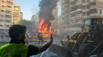 استشهاد 3 أشخاص بقصف نفذته مسيرة إسرائيلية على سيارة في بلدة “كفردجال” بقضاء النبطية جنوبي لبنان