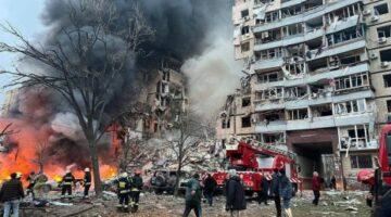حصيلة دامية.. مقتل 19 شخصا وإصابة 300 أخرين بضربات روسية استهدفت منطقة “دنيبروبيتروفسك” الأوكرانية