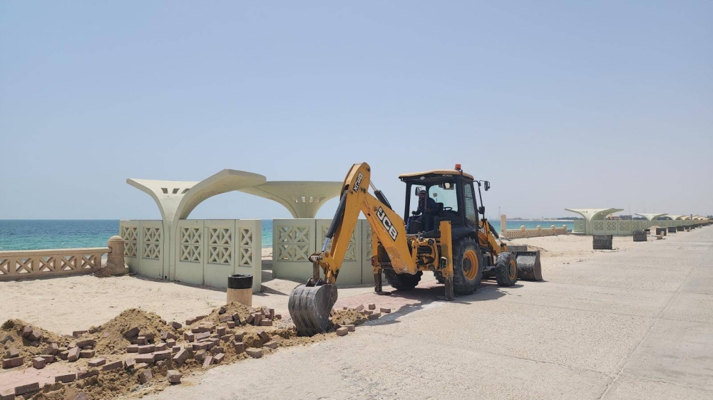 بدء أعمال صيانة وتطوير الواجهة البحرية بالخفجي بطول 3 كيلومترات – أخبار السعودية