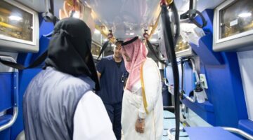 نائب أمير مكة يزور مستشفى القوات المسلحة بـ«منى» – أخبار السعودية