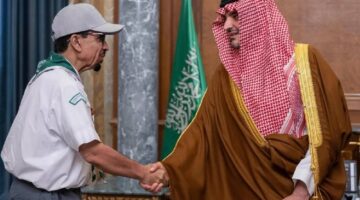 عبد العزيز بن سعود يلتقي نائب رئيس جمعية الكشافة العربية السعودية – أخبار السعودية