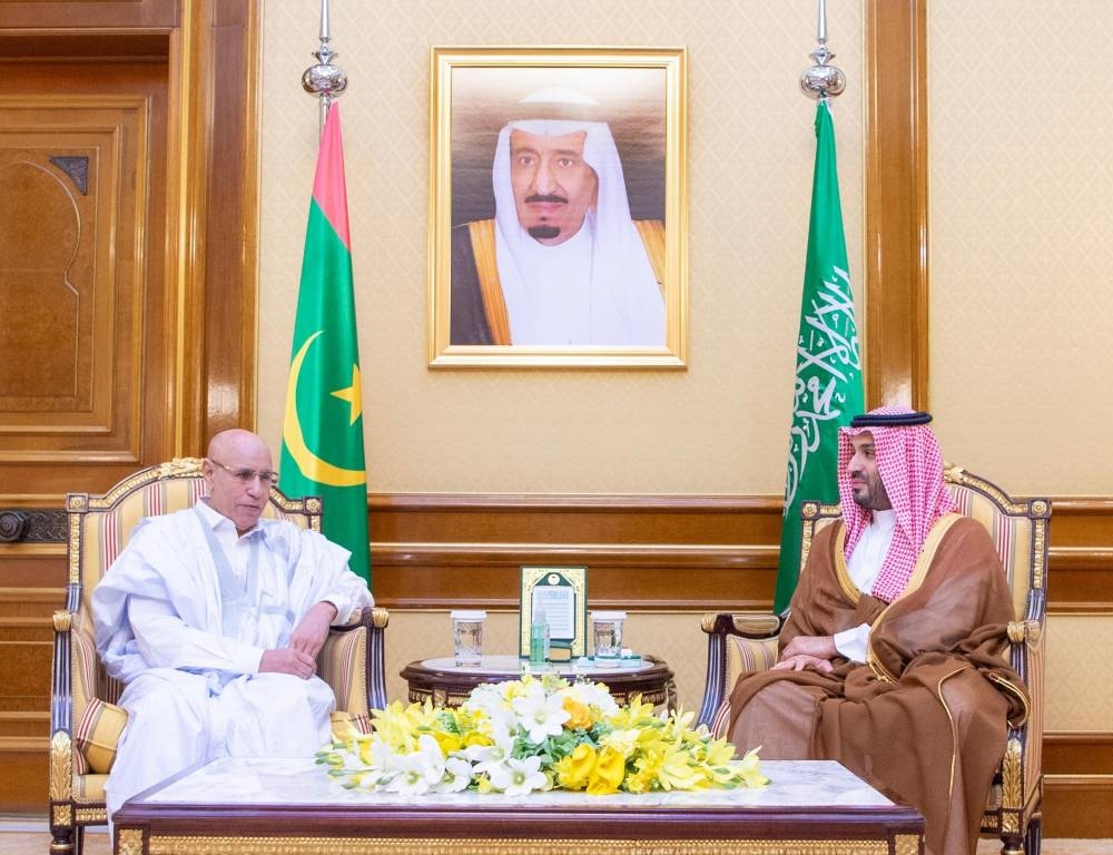 ولي العهد يلتقي الرئيس الموريتاني ويبحثان مجمل العلاقات الثنائية – أخبار السعودية
