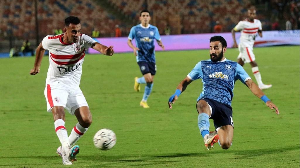 15 دقيقة سلبية بين الزمالك وبيراميدز في نهائي كأس مصر.. وبطاقة صفراء للشيبي