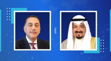 العبدالله يتلقى اتصالاً من رئيس الوزراء المصري للتهنئة بعيد الأضحى