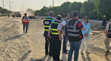 المشعان تتفقد مشروع الدائري الرابع للوقوف على آخر المستجدات