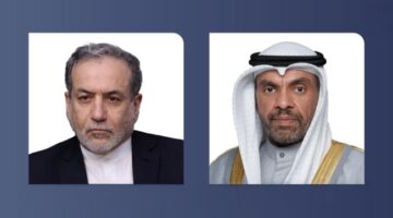 وزير الخارجية يعبر عن تضامن الكويت مع إيران جراء العدوان الإسرائيلي