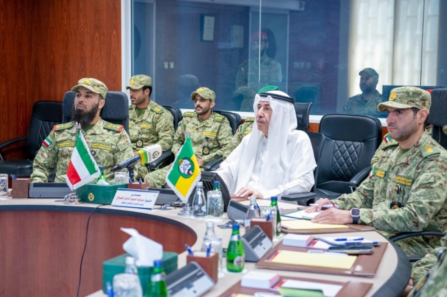 الجابر يزور «مركز سالم العلي للدفاع الكيماوي والرصد الإشعاعي»