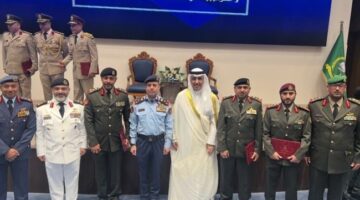 تخريج 6 ضباط كويتيين من كلية الدفاع الوطني الأردنية