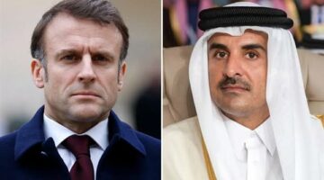 أمير قطر والرئيس الفرنسي يبحثان هاتفيا تطورات الهجمات الأخيرة على إيران