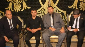 تكليف وزاري.. مديرية عمل الدقهلية تقدم العزاء لأسرة البطل خالد شوقي
