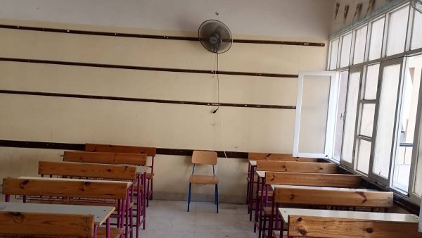 تهوية وإضاءة ونظافة.. شاهد تفاصيل تجهيز لجان امتحانات الثانوية العامة 2025