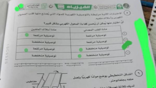 إجابات امتحان الفيزياء الثانوية العامة 2025 ..ومعلم يؤكد: جاي من نماذج الوزارة