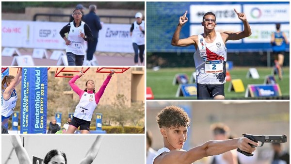 5 ناشئين من الزهور يشاركون مع منتخب مصر في بطولة العالم للخماسي الحديث