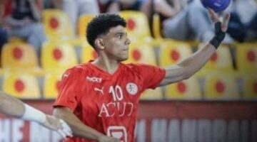 منتخب شباب اليد يتأخر أمام ألمانيا في الشوط الأول