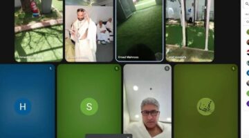 وزير السياحة يزور مخيمات حجاج السياحة بعرفات للاطمئنان عليهم