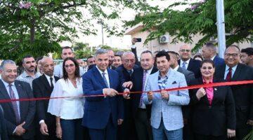 وزير الرياضة ومحافظ الإسكندرية يشهدان المؤتمر الصحفي للبطولة الدولية للبادل
