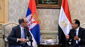 ناقشنا مع صربيا زيادة التبادل التجاري والرحلات بين البلدين