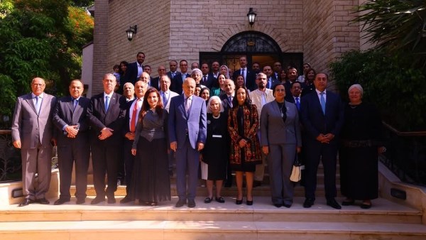 أمل عمار تشارك فى تكريم السفيرةً هيفاء أبو غزالة